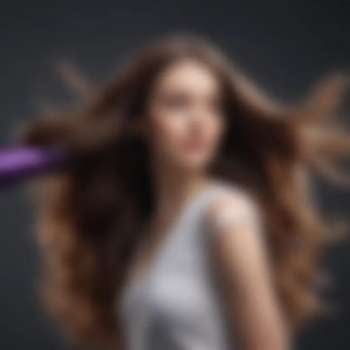 Long Hair Care with Dyson Hair Dryer