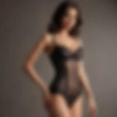 Opulent Textile Sensation Luxurious Fabric Texture of Adore Me Shapewear