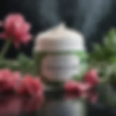 Botanical Elegance Luxurious shaving cream with botanical extracts