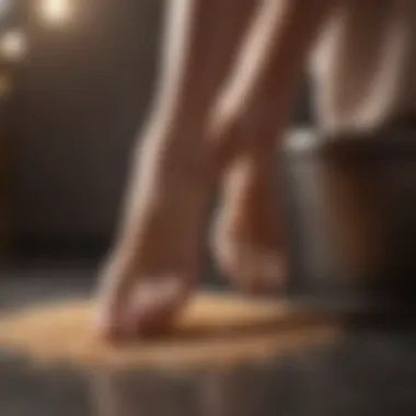 Luxurious Foot Scrub for Deep Hydration Moisturizing foot scrub with natural ingredients