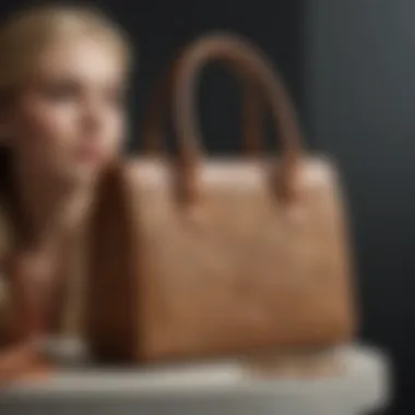 Elevate Your Look: Styling Tips for Straw Handbags Chic styling of a straw handbag with modern attire