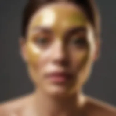 Golden Rejuvenation Mask Nourishing Mask with Avocado and Honey Blend