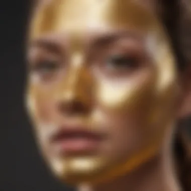 Luxurious Gold-infused Face Mask for Age-Defying Results