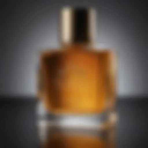 Close-up of Patrick Ta Shimmer Body Oil showcasing its shimmering texture