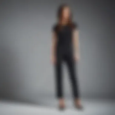 Versatile Casual Style with Petite Black Dress Pants Casual outfit featuring petite black dress pants