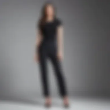 Diverse Looks with Petite Black Dress Pants Diverse styling options for petite black dress pants