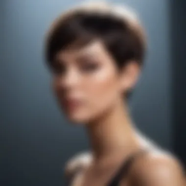 Chic Edginess Unleashed Chic and Edgy Pixie Cut