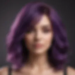 Purple Hair Dye Kit