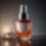 A close-up view of a skincare product showcasing its luxurious texture