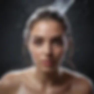 Boiling Water Sanitization Hair comb being sanitized in boiling water