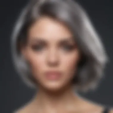 Sophisticated Semi-Permanent Gray Coverage Semi-Permanent Gray Coverage