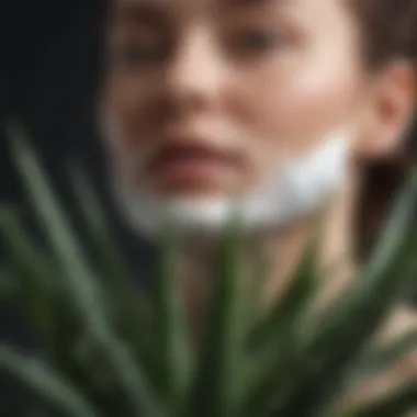 Aloe Infusion Shaving cream infused with soothing aloe vera