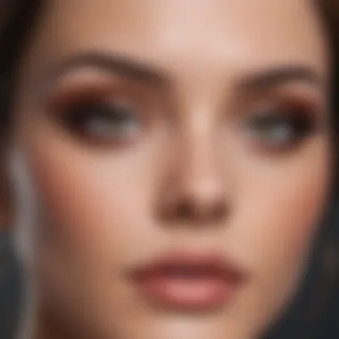 Completed Look with Magnetic Eyeliner and Lashes User showcasing finished look with eyeliner and lashes