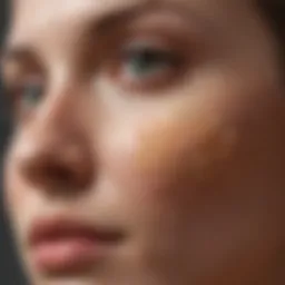 A close-up of Skin Goop Sunscreen's texture