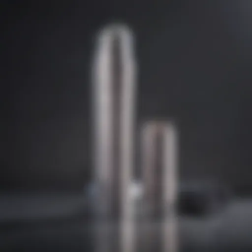 A detailed view of SkinMedica product packaging showcasing its sleek design