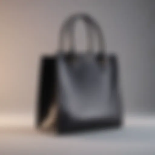 Sophisticated Black Tote Bag