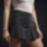 Elegant Fusion of Skirt and Shorts Sophisticated Skort Styling