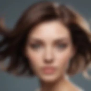 Blowout technique for adding volume to thin hair