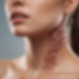 Illustration showing sweat glands and their function