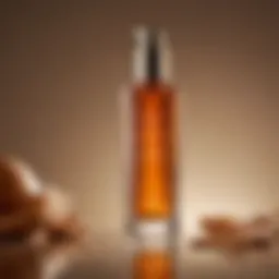 Elegant bottle of Tan Luxe Body Oil showcasing its luxurious design