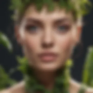 Herbivore Ecosystem Interactions Representation of herbivore interactions within ecosystems based on facial structures