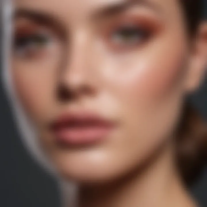 Techniques for flawless liquid blush application