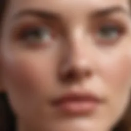 A close-up view of skincare serums highlighting their textures