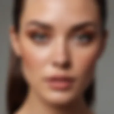 Defining Features with Contour Contour application along the jawline