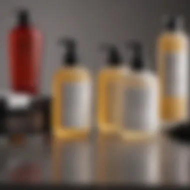 Flat lay of hair care products including Olaplex Bonding Oil