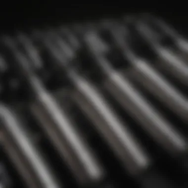 Variety of curling iron barrel sizes for different curl types