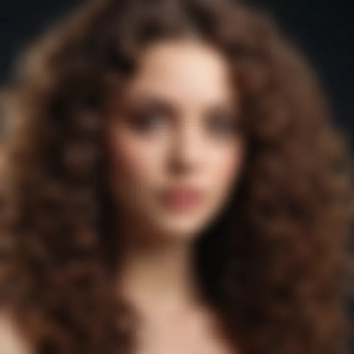 Techniques for long-lasting curls on long hair