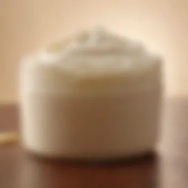 Close-up of Body Shop Shea Butter Variant Texture