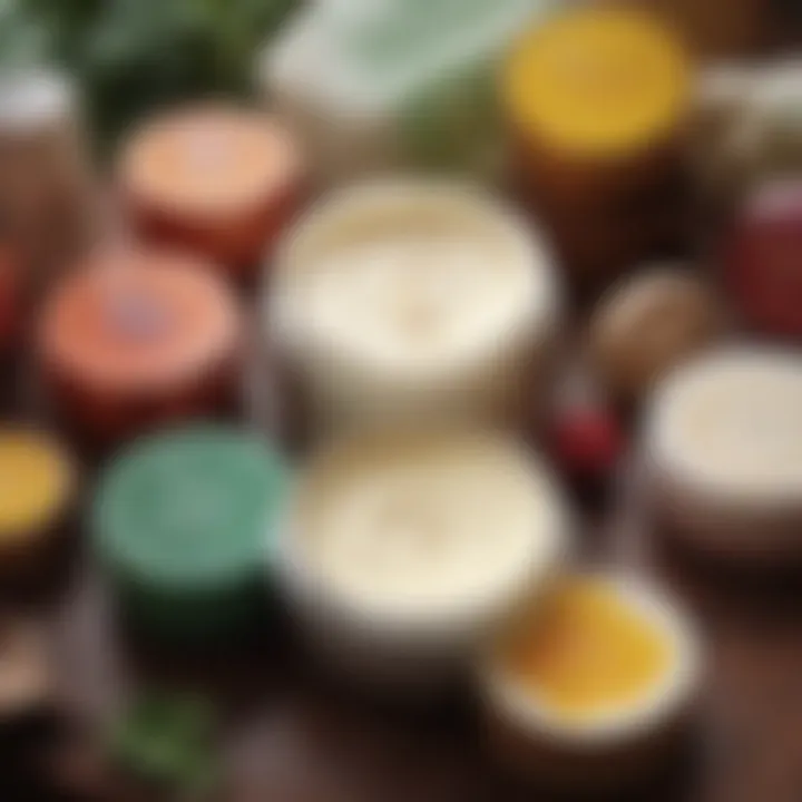 Variety of Body Shop Body Butter Scents and Ingredients