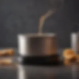 A sleek esthetician wax pot showcasing its modern design and functionality