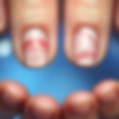 Normal vs. Marked Nails: Health and Beauty Perspectives Comparison of normal nails versus nails with unique markings
