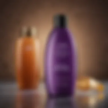 A luxurious bottle of Uniq Purple Shampoo