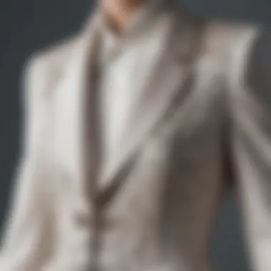 Haute Couture Detail Minimalist yet impactful design details on a haute couture ensemble