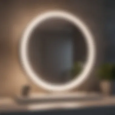 Modern Design Aesthetics of Vanity Mirrors Stylish vanity mirror with a modern design aesthetic