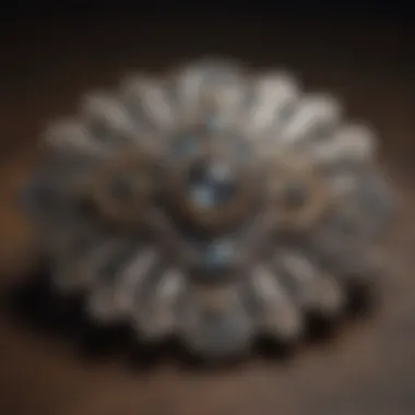Artisan Boho Hair Clip Bohemian-inspired hair clip with intricate detailing