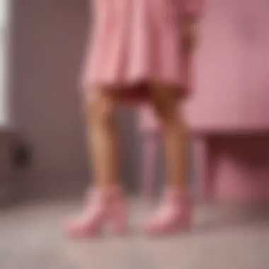 Versatile Companions Versatile pink Ugg clogs complementing various outfits