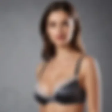 Fashion-forward styling of the Wacoal Posture Bra in a modern wardrobe setting